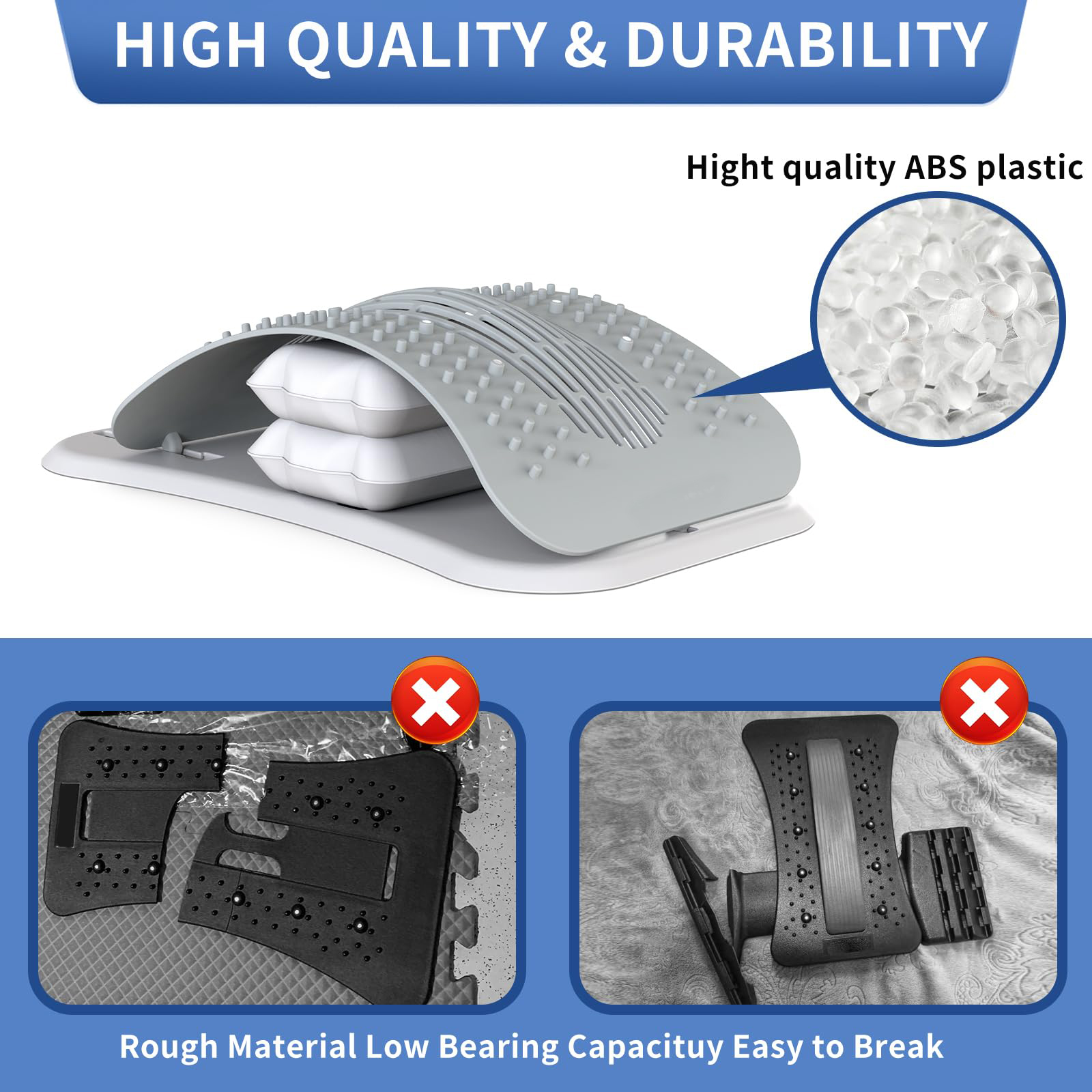 👩🏻‍⚕️Back Stretcher for Lower Back Pain Relief