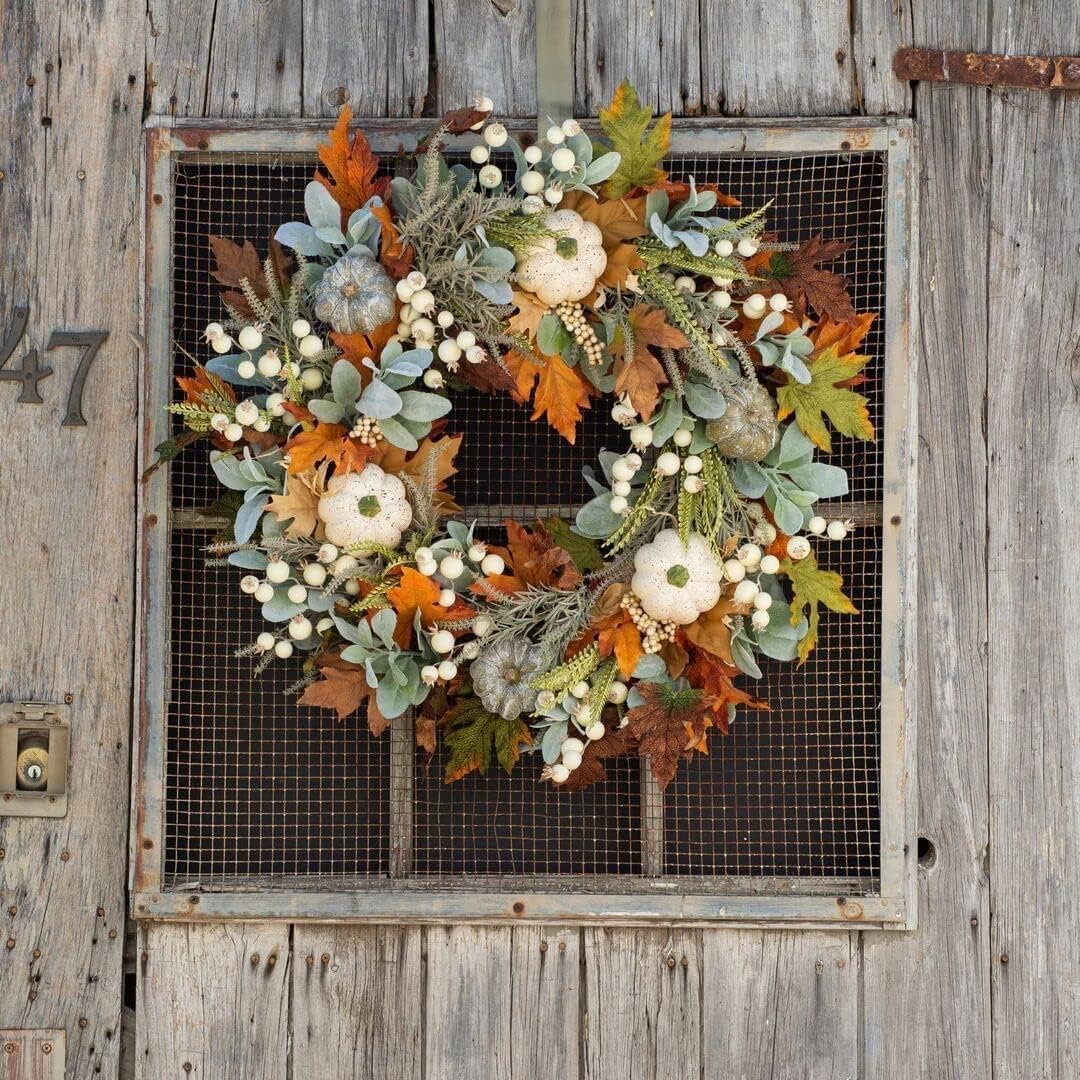 Rustic Fall Wreaths for Front Door