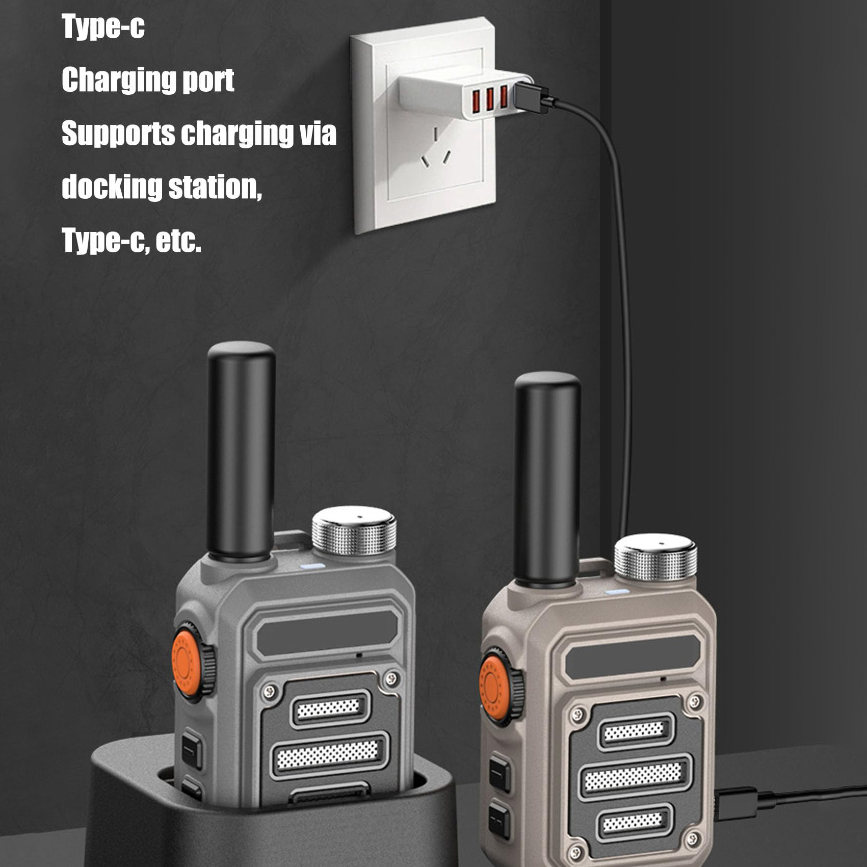 Last Day Promotion 49% OFF - 🔥Waterproof & Shock Resistant Walkie-Talkies