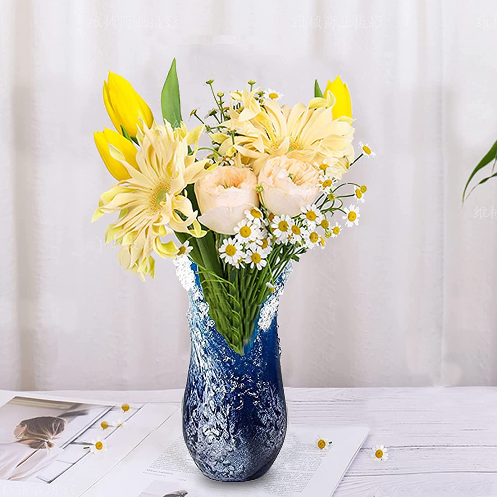 🌊Majestic Crashing Waves Art