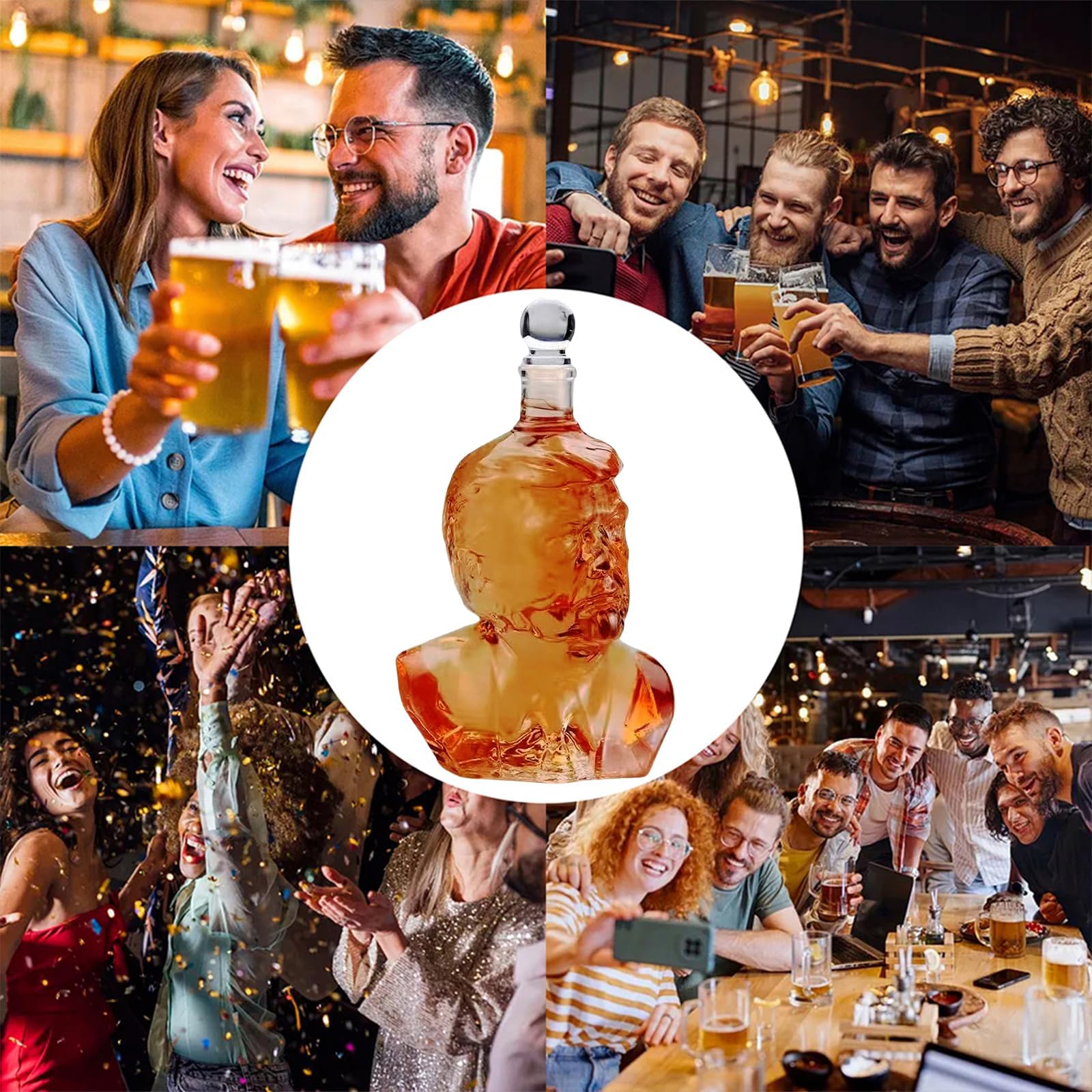 2025 New Interesting Presidential Whiskey Bottle