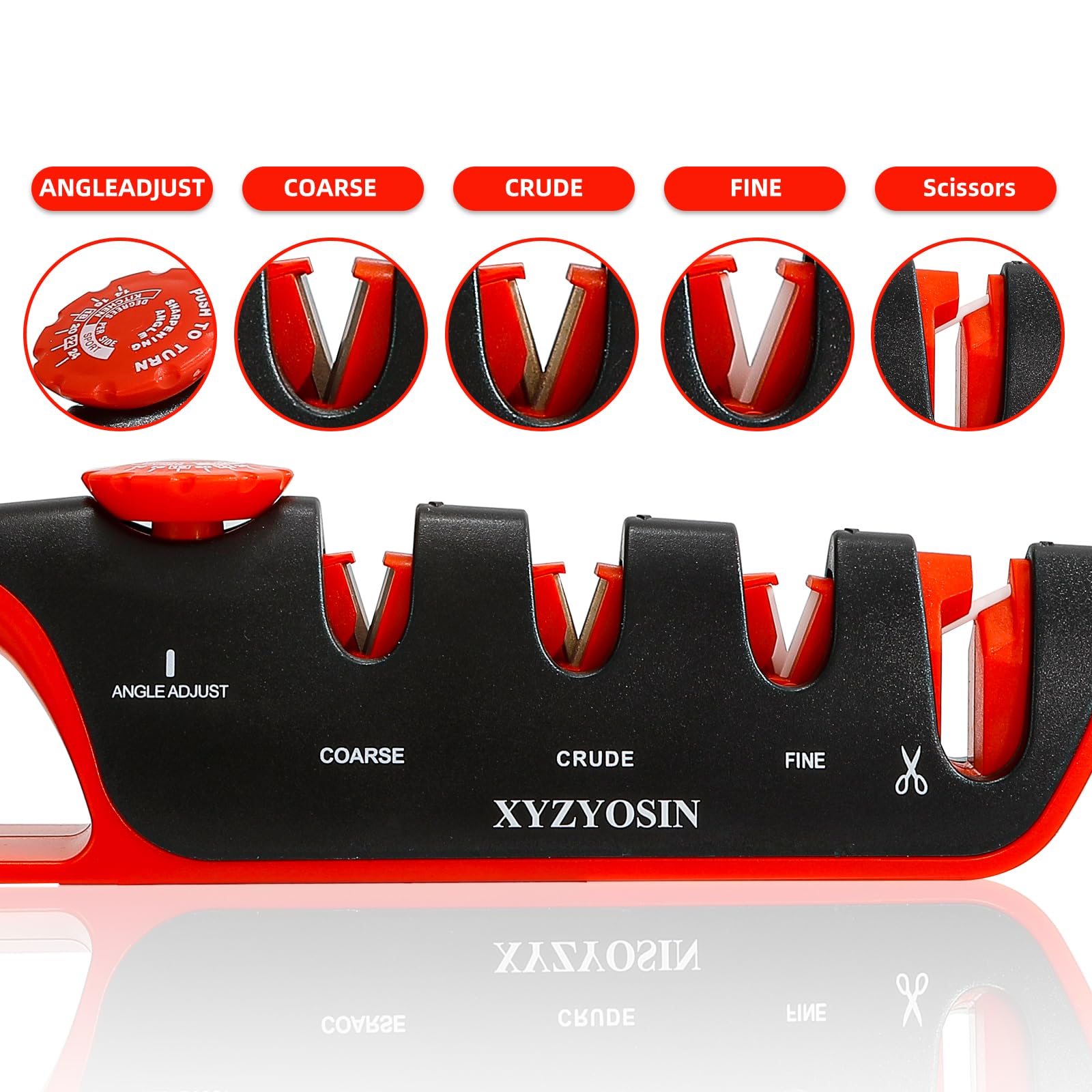 🎁Angle-Adjustable Knife Sharpener