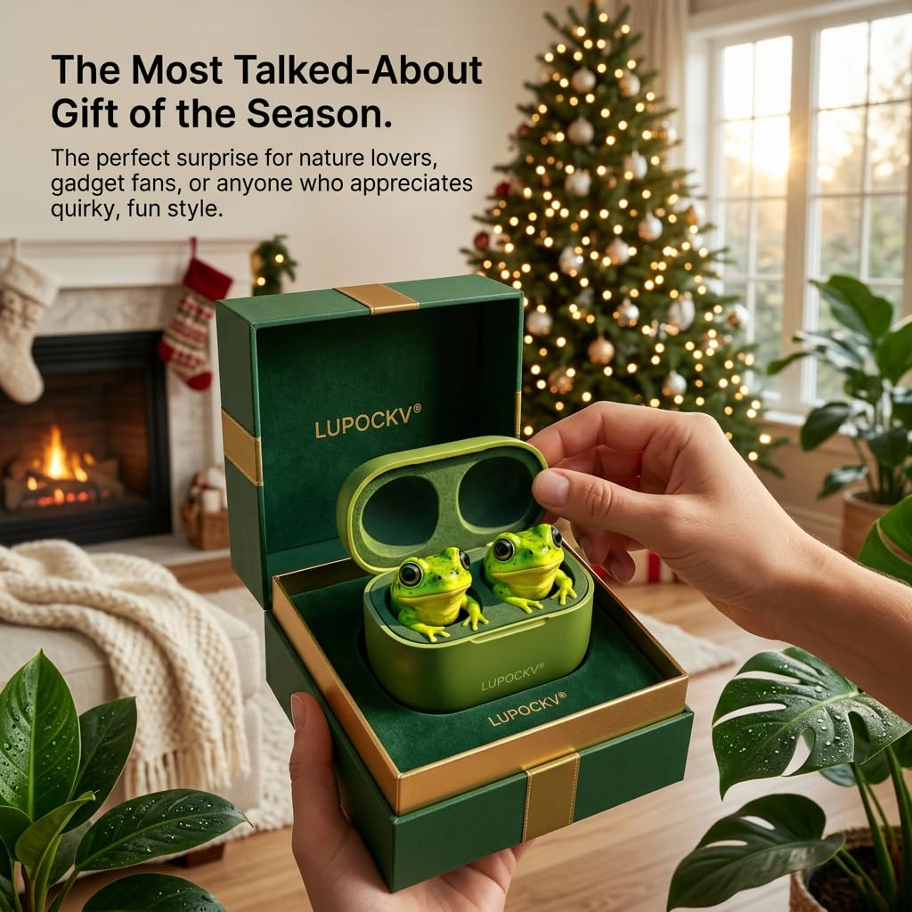 Cute Animal Shaped Bluetooth Earbuds-3D Stereo Animal Design