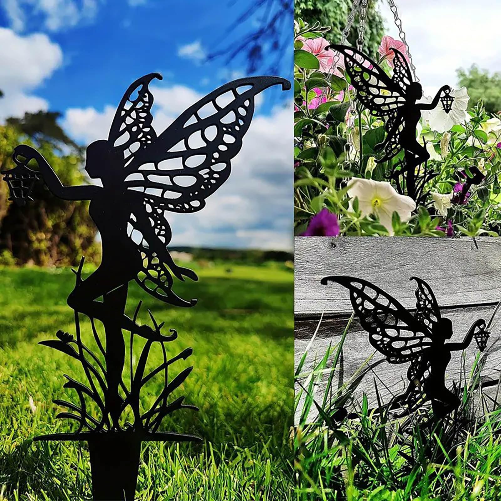 Garden Decoration Fairy Metal Flower Fairy