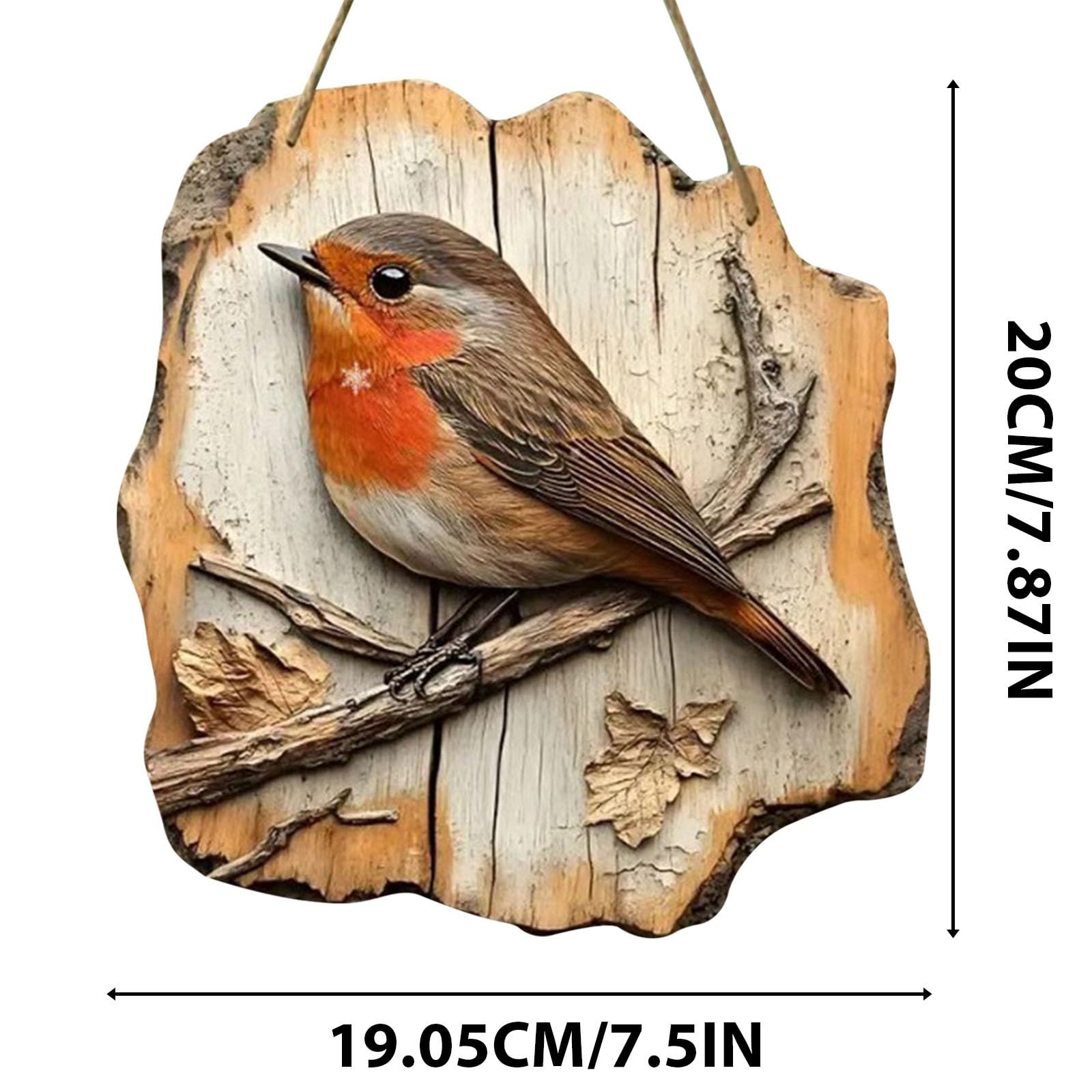 Hanging Bird Ornament for Animal Lovers Gift