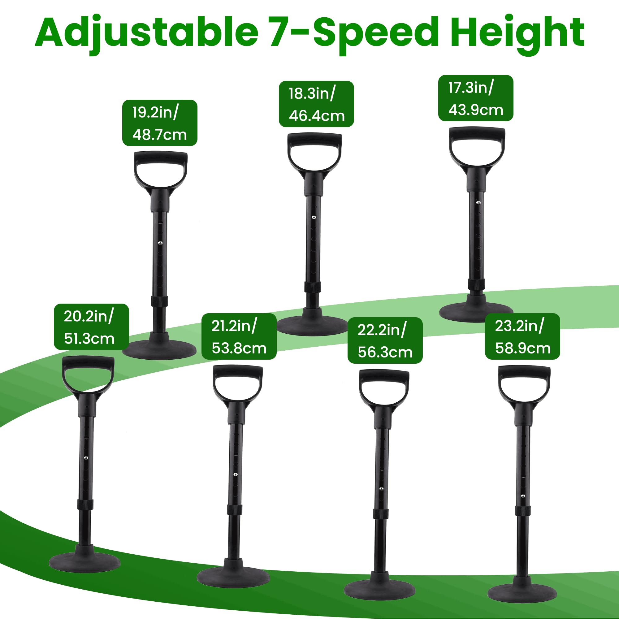 Portable Mobile Adjustable Stand Assist Aid