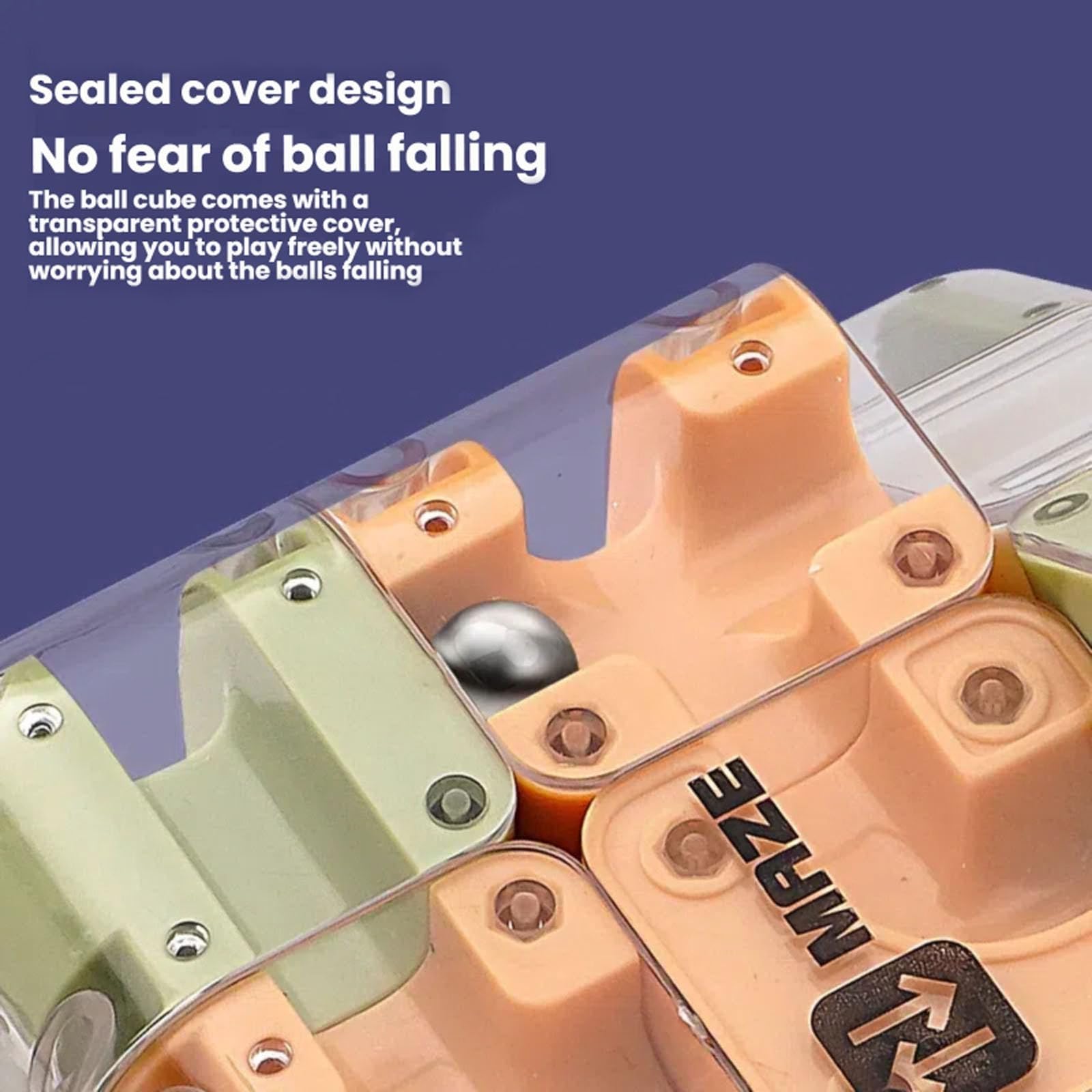 Large Labyrinth 3D Puzzle Maze Cube - Engaging Brain Teaser Toy