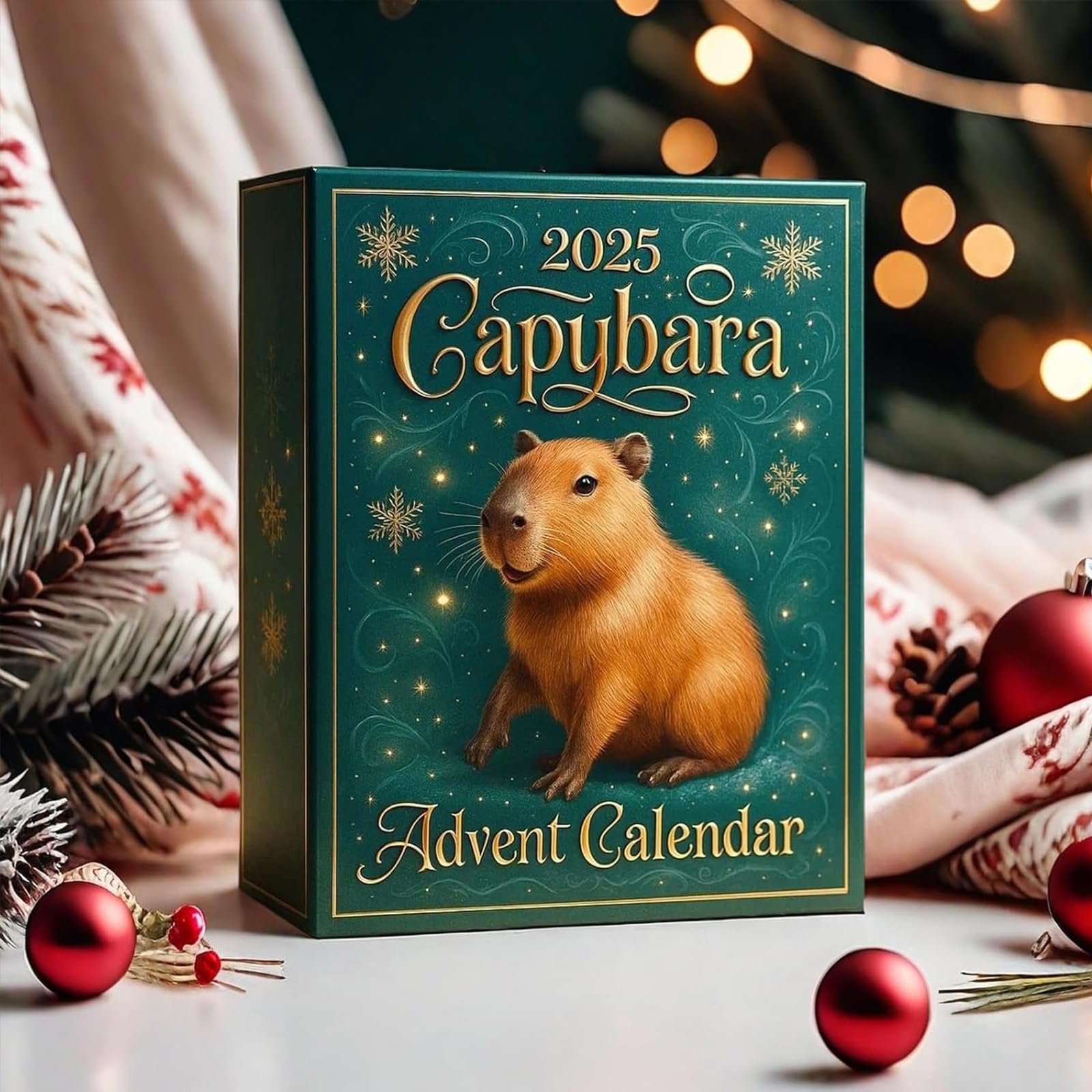 🔥Last Day 49% OFF -2025 Capybara Advent Calendar