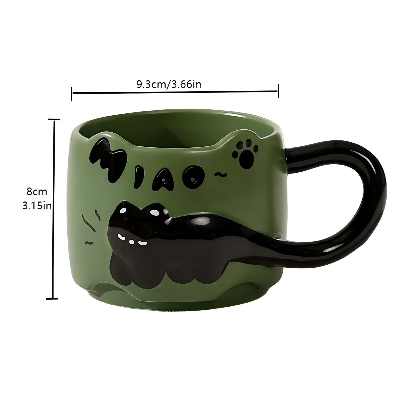 Naughty cat coffee Mugs