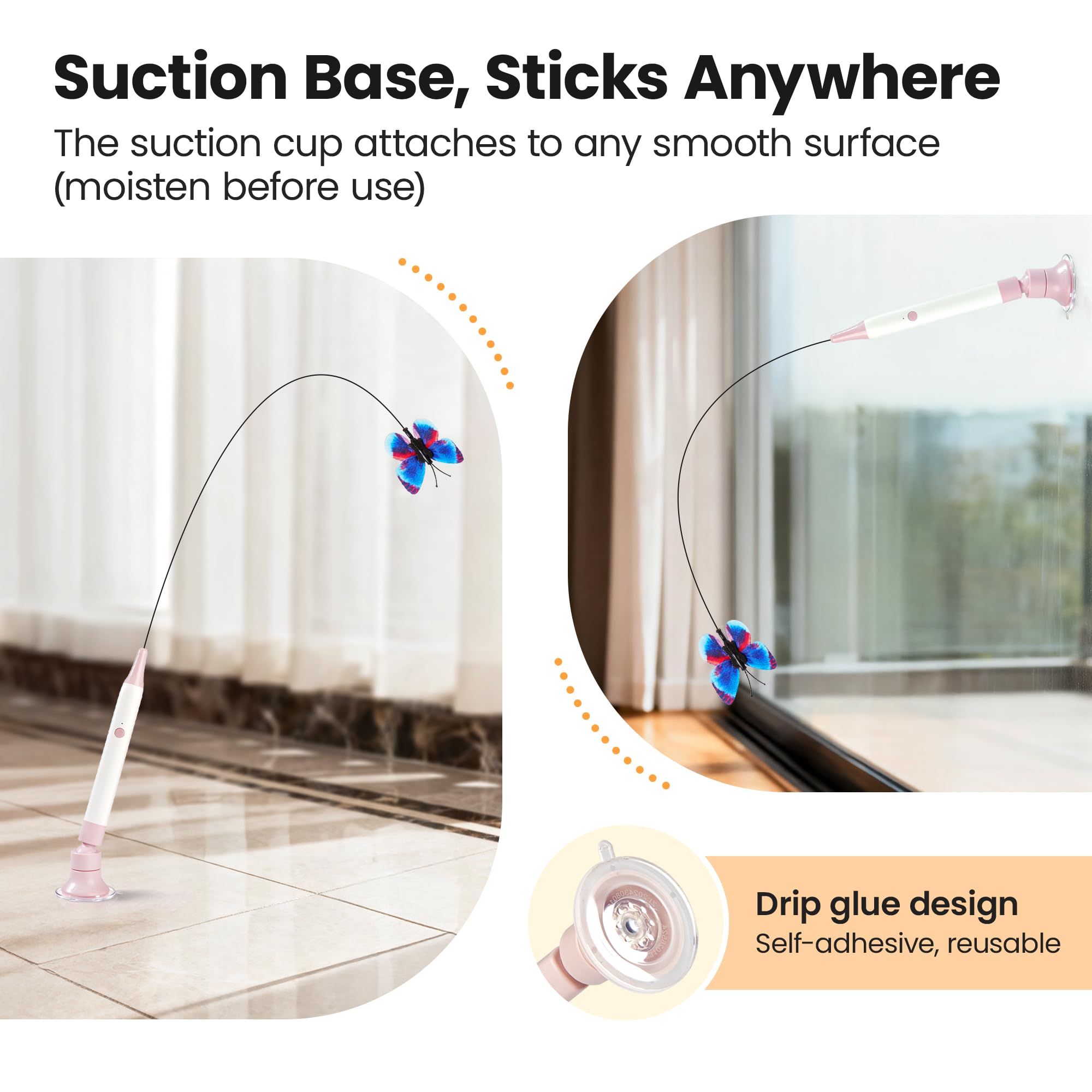 🐾Automatic Butterfly Cat Toy