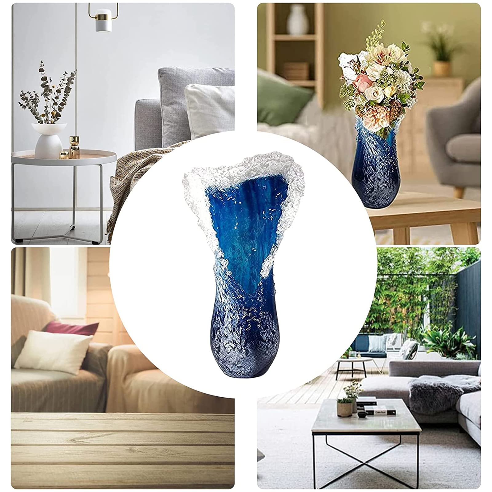 🌊Majestic Crashing Waves Art