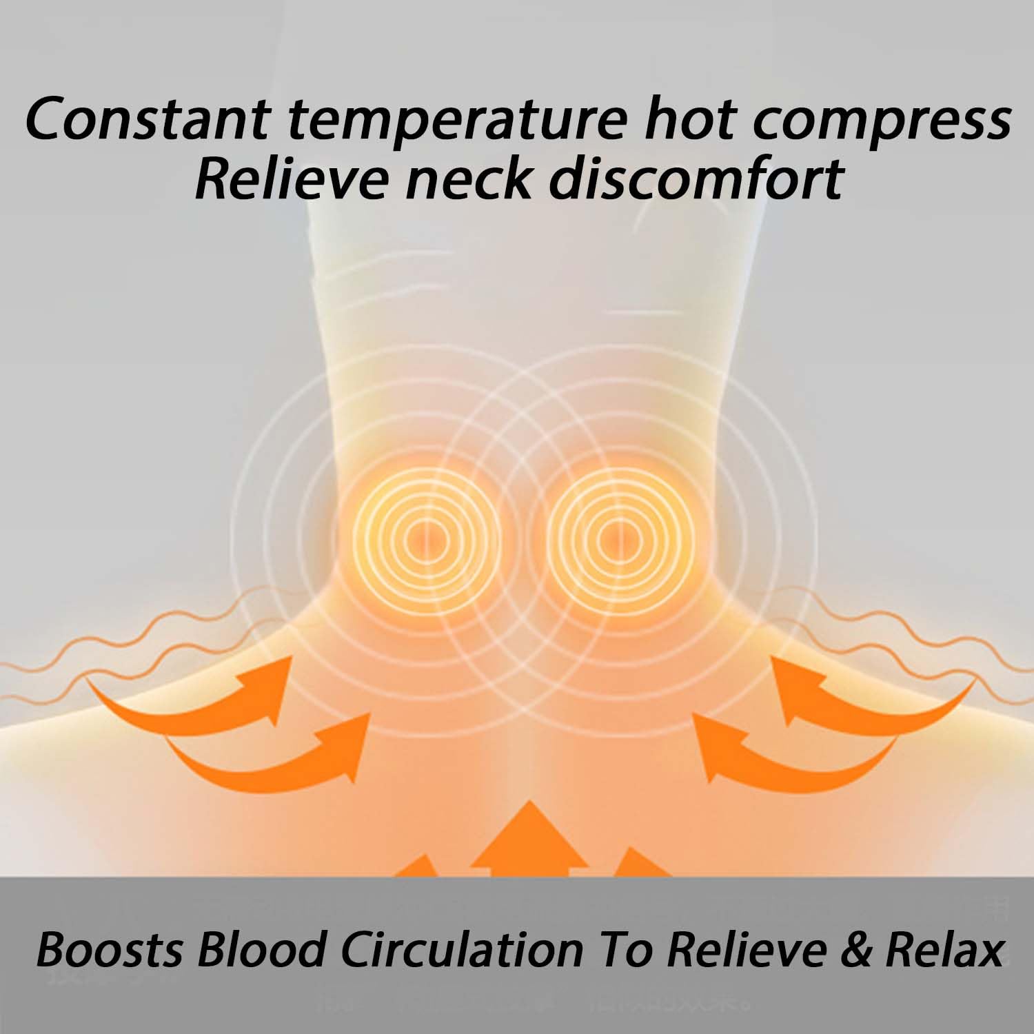 Welnax™ Portable Neck Massager for Neck Pain Relief