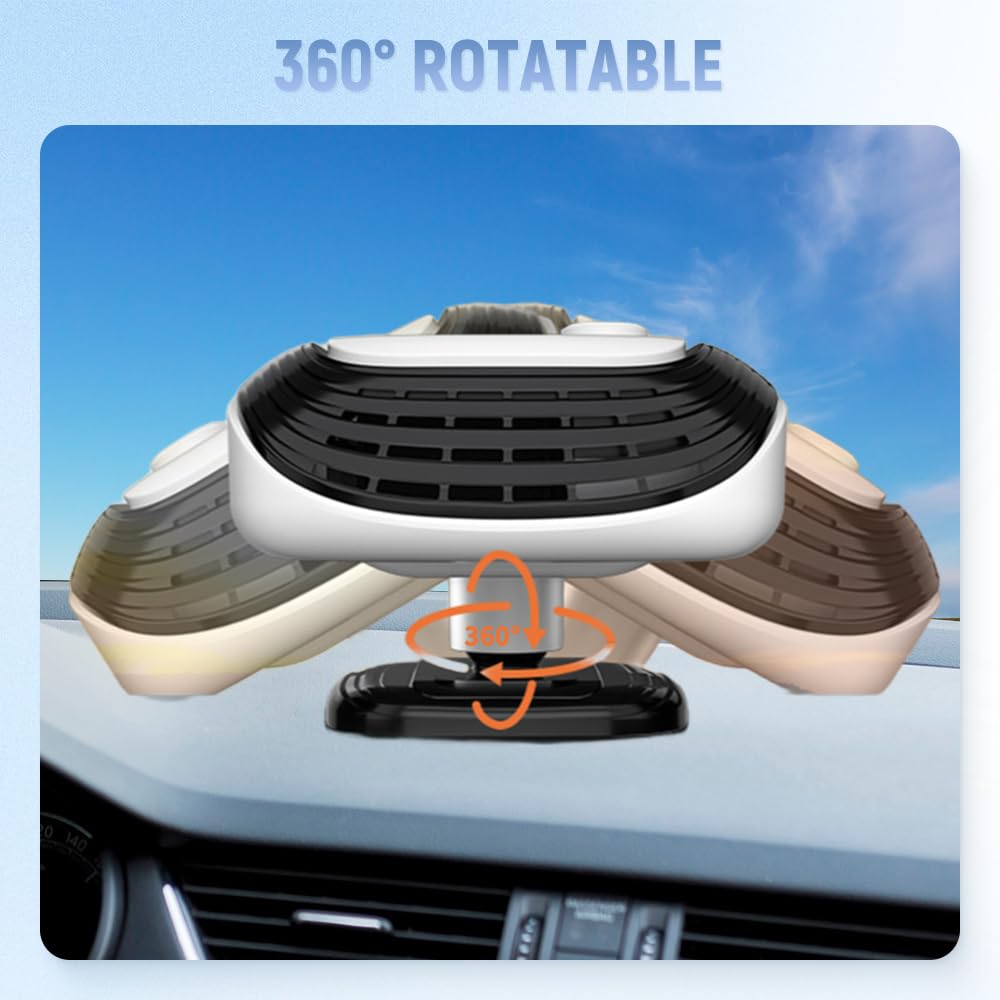 2025 New Portable Car Heater With Windshield Defogger and Defroster