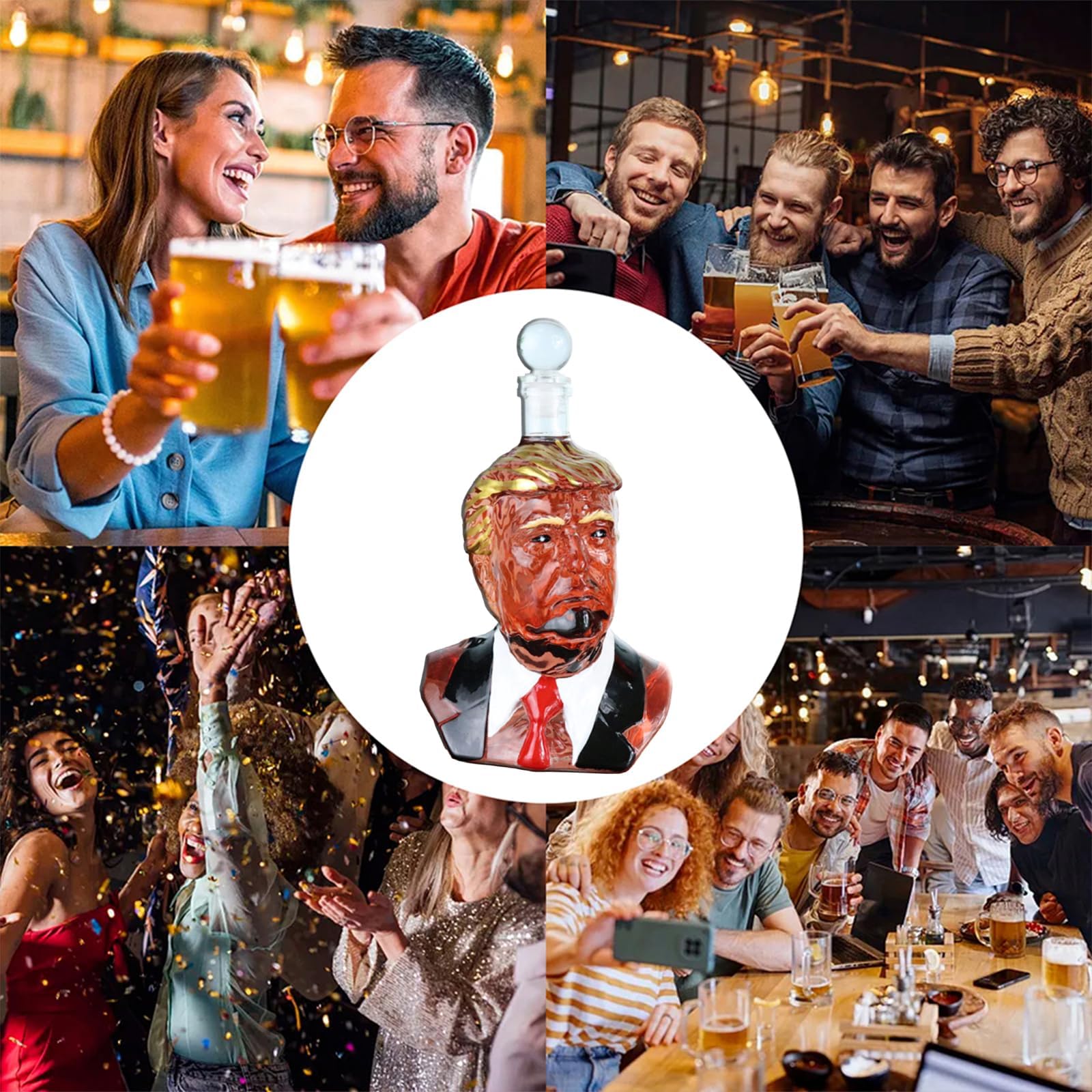 2025 New Interesting Presidential Whiskey Bottle