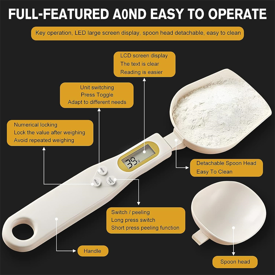Digital Measurement Weighing Spoon