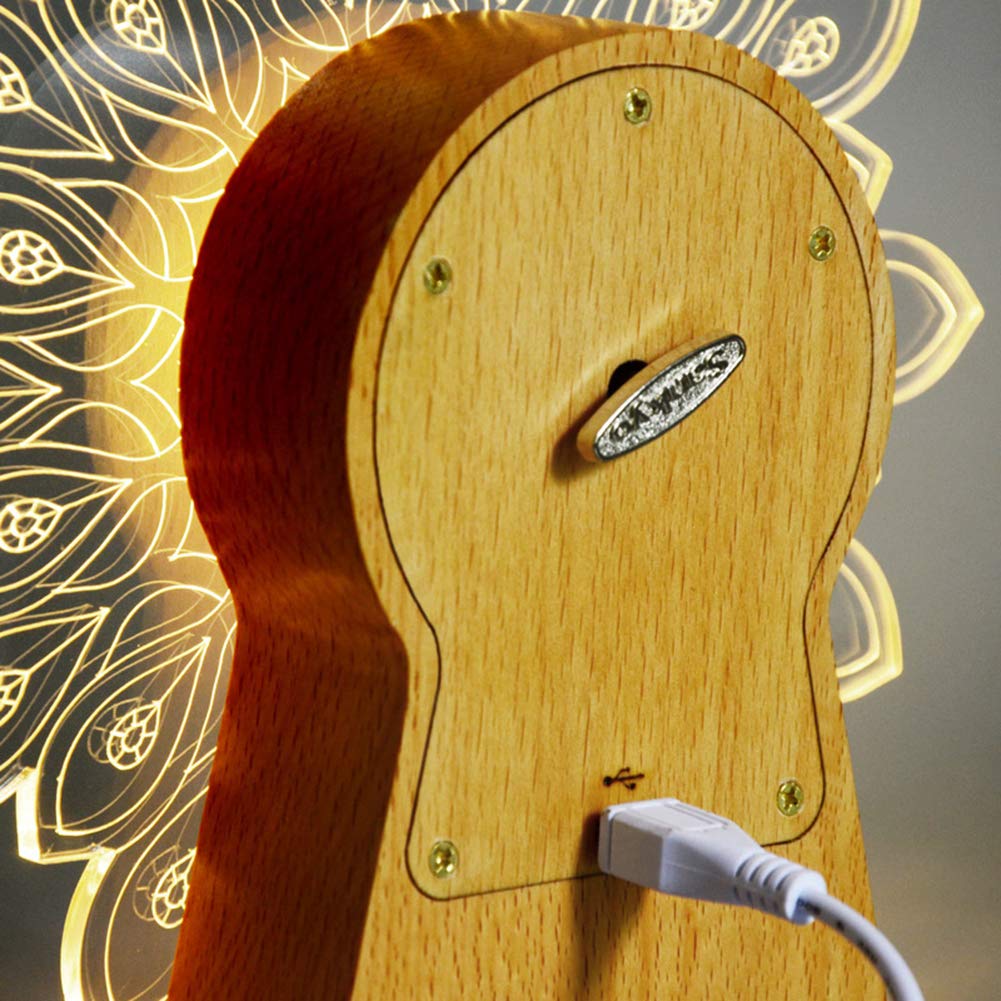 Windmill Rotating LED Light