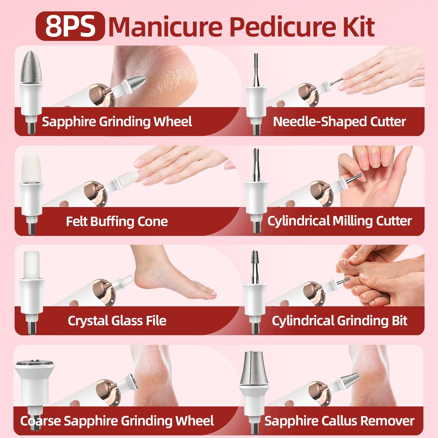 Professional Nail Grinder for Senior Thick Toenail、Onychomycosis