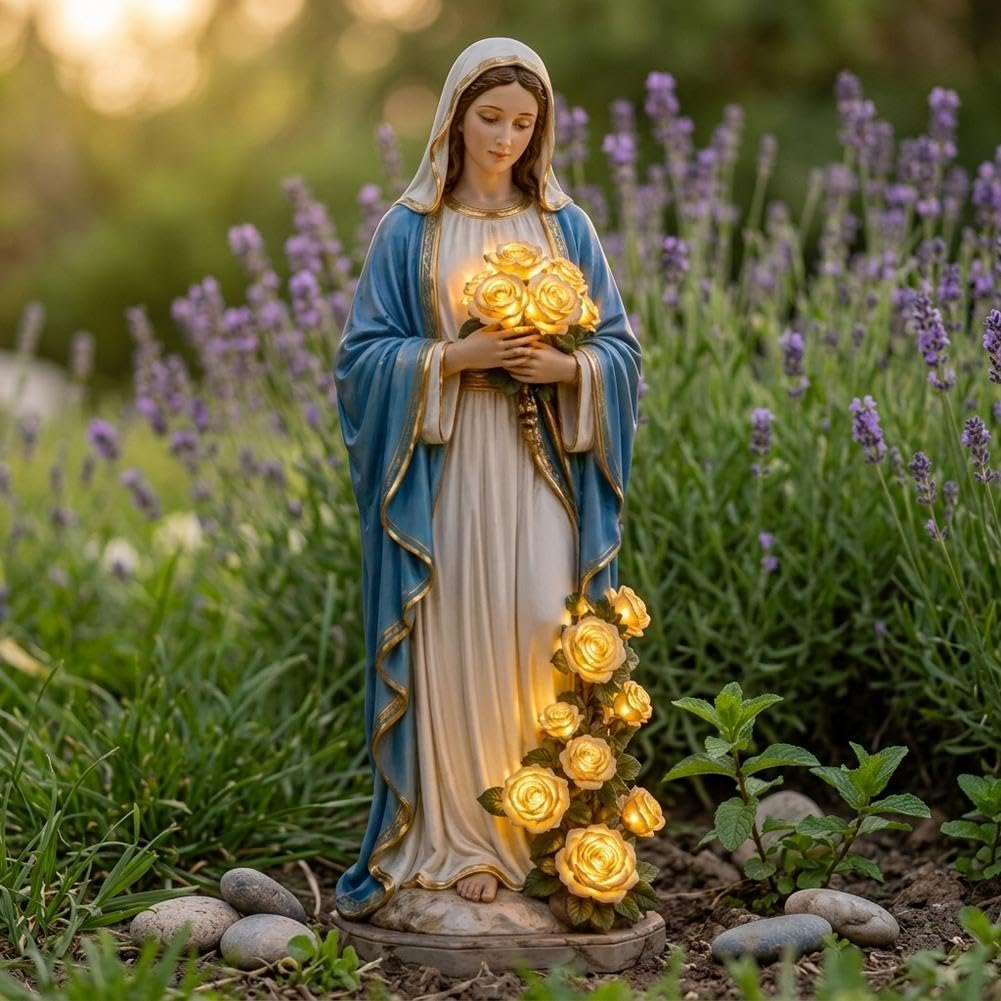 💗Virgin Mary Garden Light