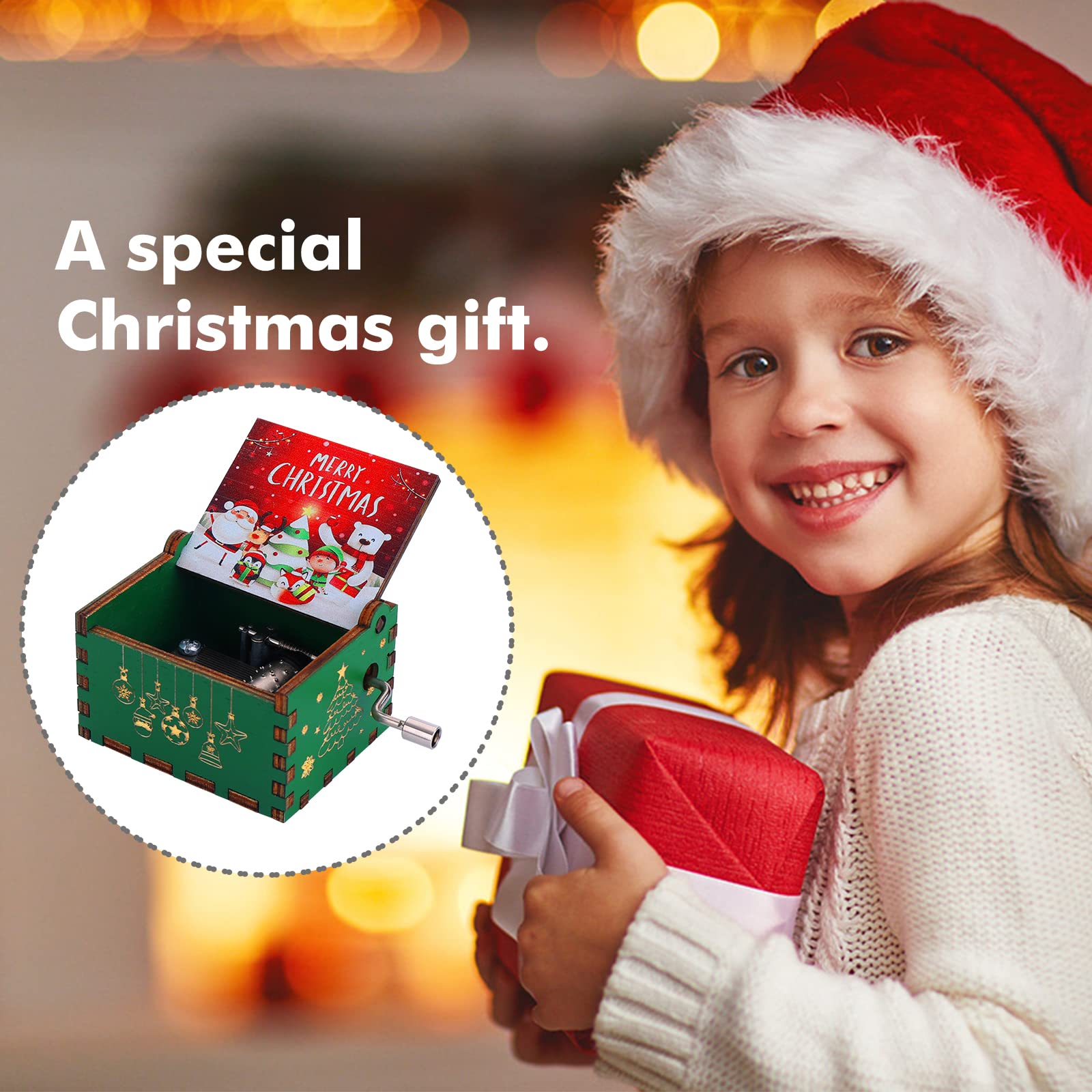 Hand Crank Music Box