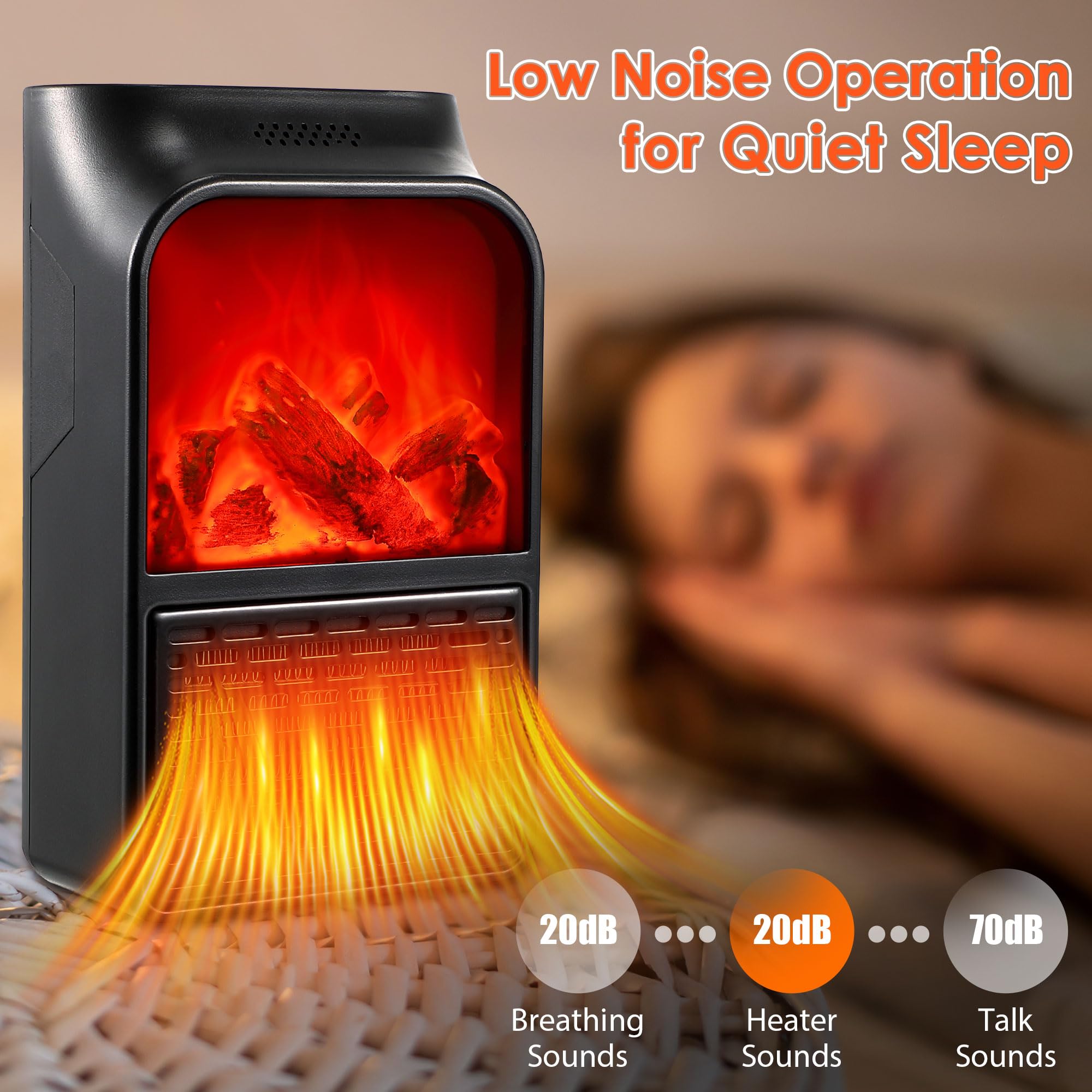 Mini Wall Space Heater