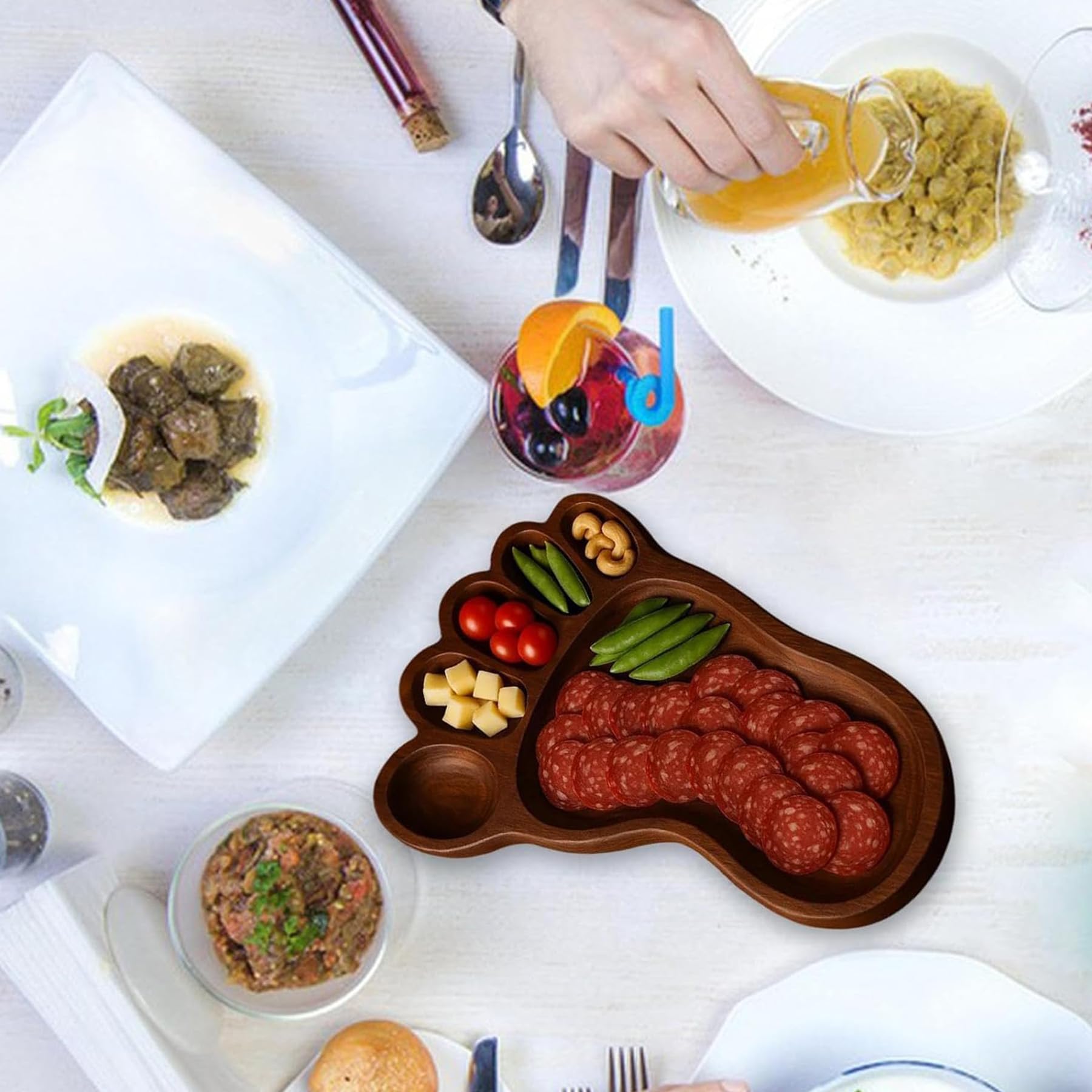 Creative Wooden Charcuterie Board
