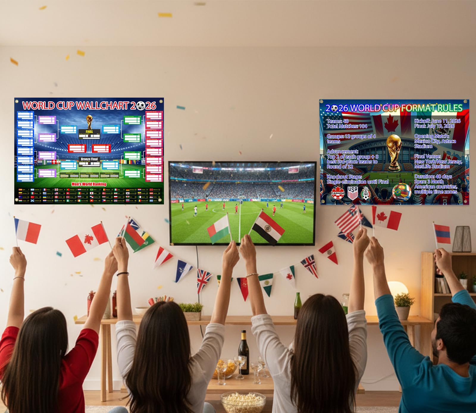 World Cup 2026 Schedule Poster