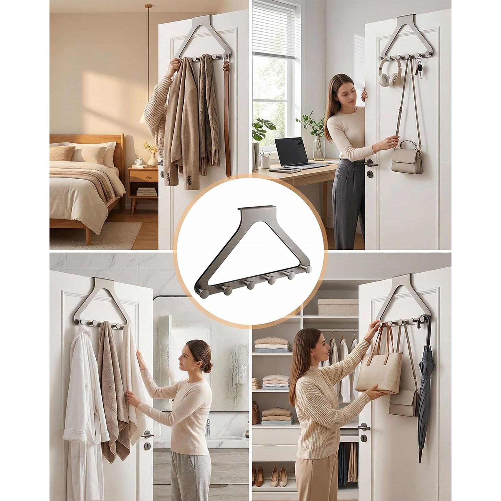 🚪Over-the-Door Hanger Organizer