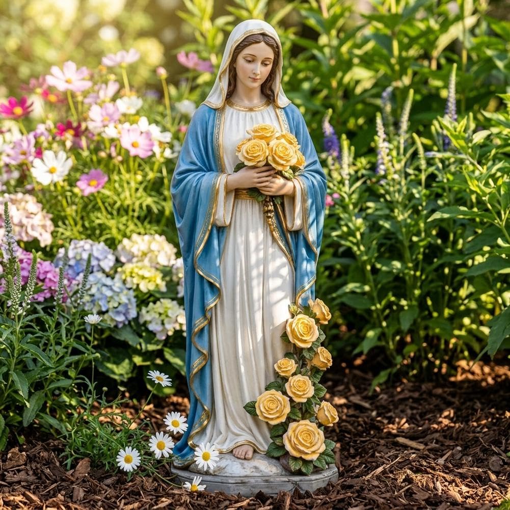 💗Virgin Mary Garden Light