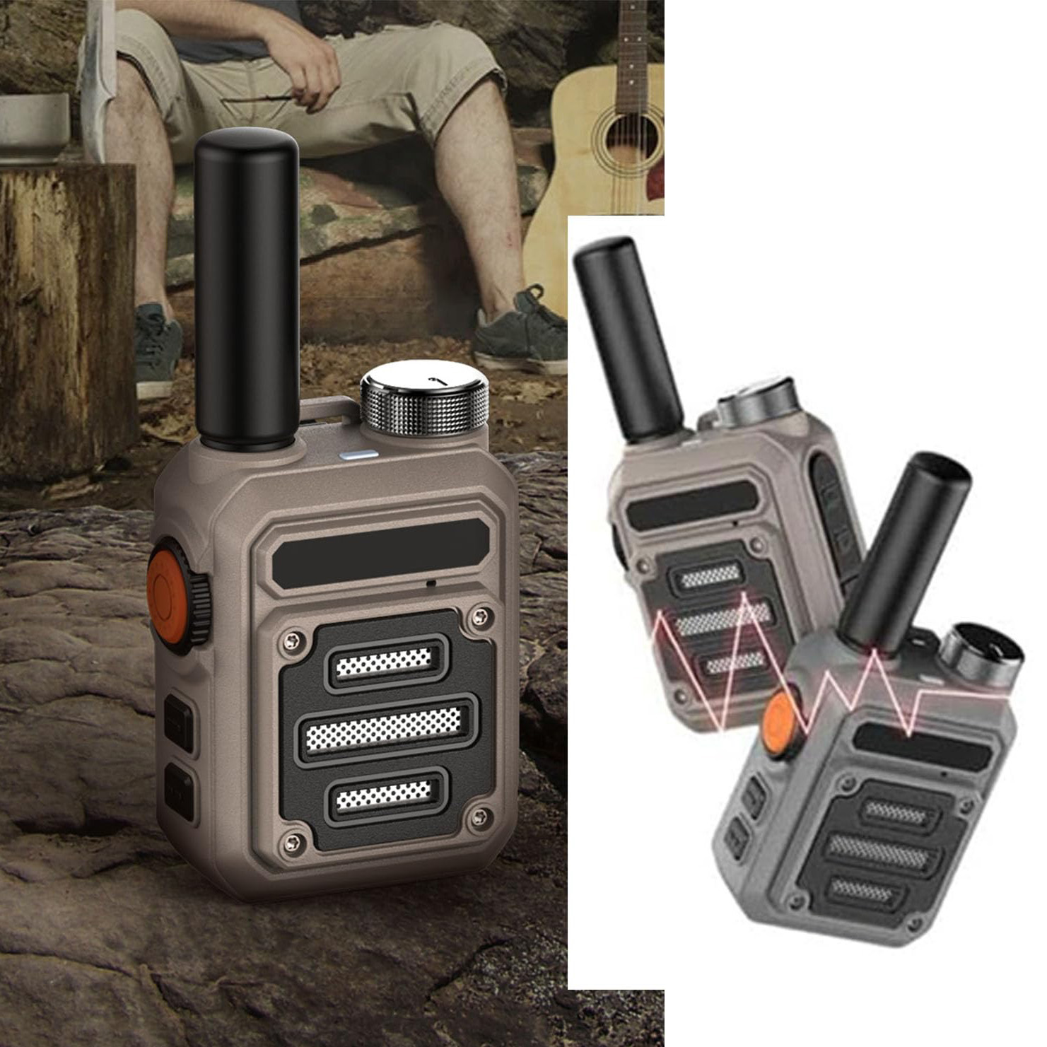 Last Day Promotion 49% OFF - 🔥Waterproof & Shock Resistant Walkie-Talkies
