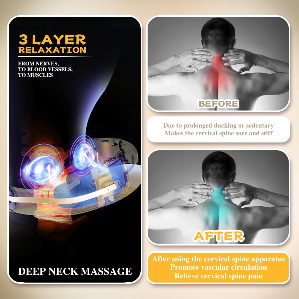 Welnax™ Portable Neck Massager for Neck Pain Relief