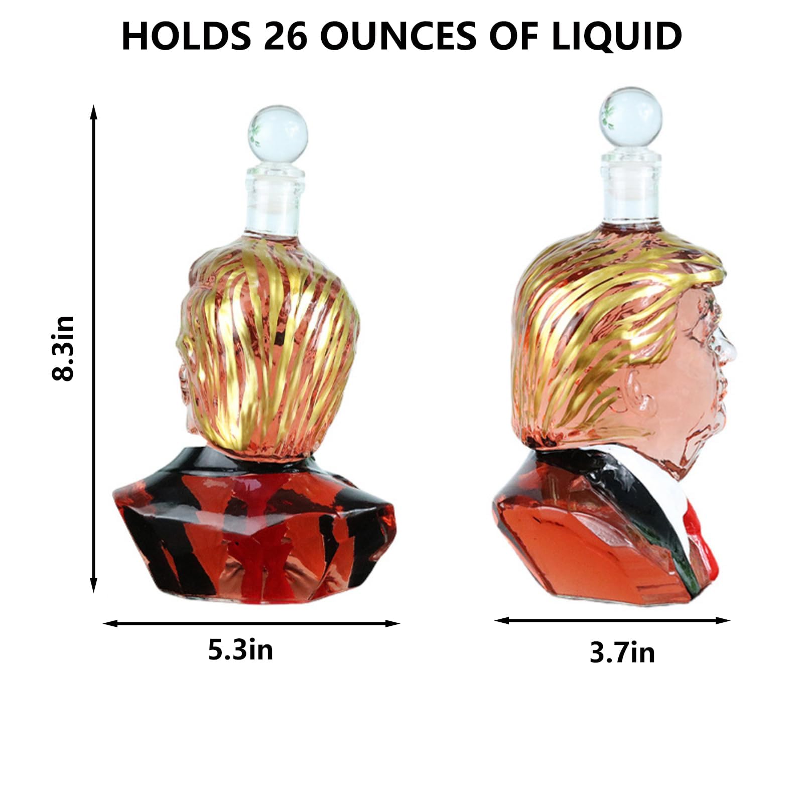 2025 New Interesting Presidential Whiskey Bottle