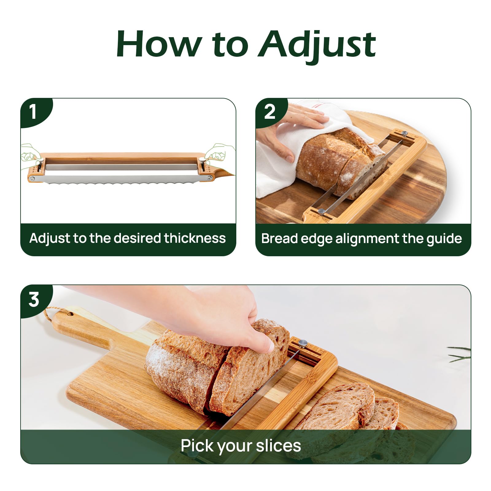 Adjustable Bread Slicer