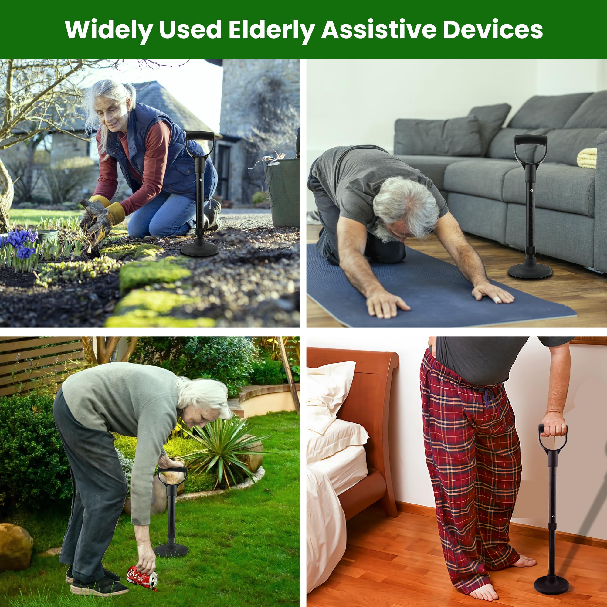 Portable Mobile Adjustable Stand Assist Aid