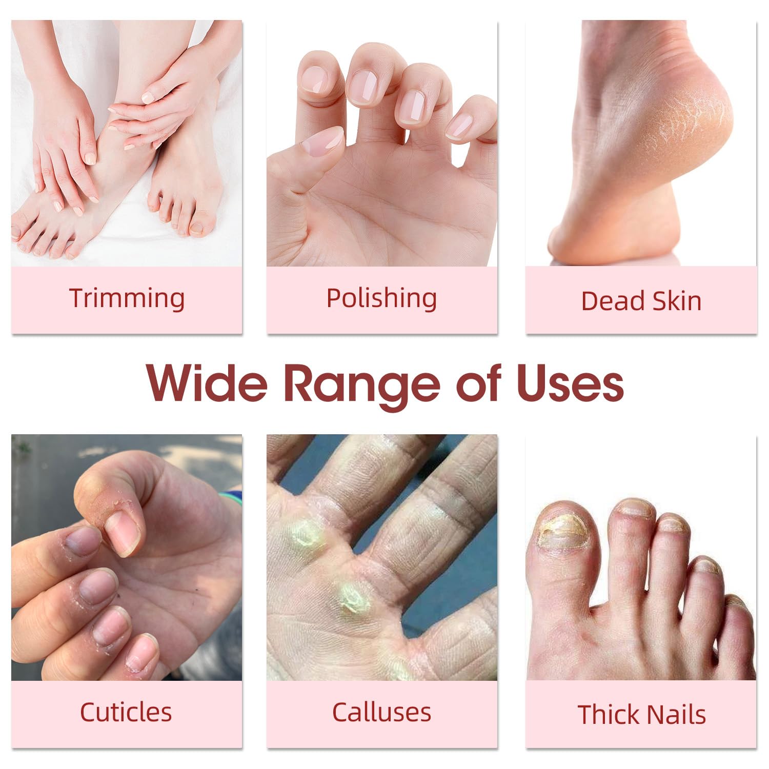 Professional Nail Grinder for Senior Thick Toenail、Onychomycosis