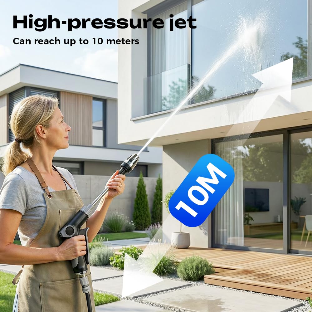 Heavy Duty Garden High-Pressure Car Wash Gun