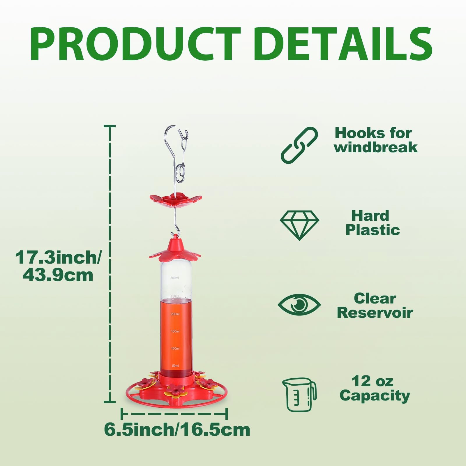 2025 New Hummingbird Nectar Feeder