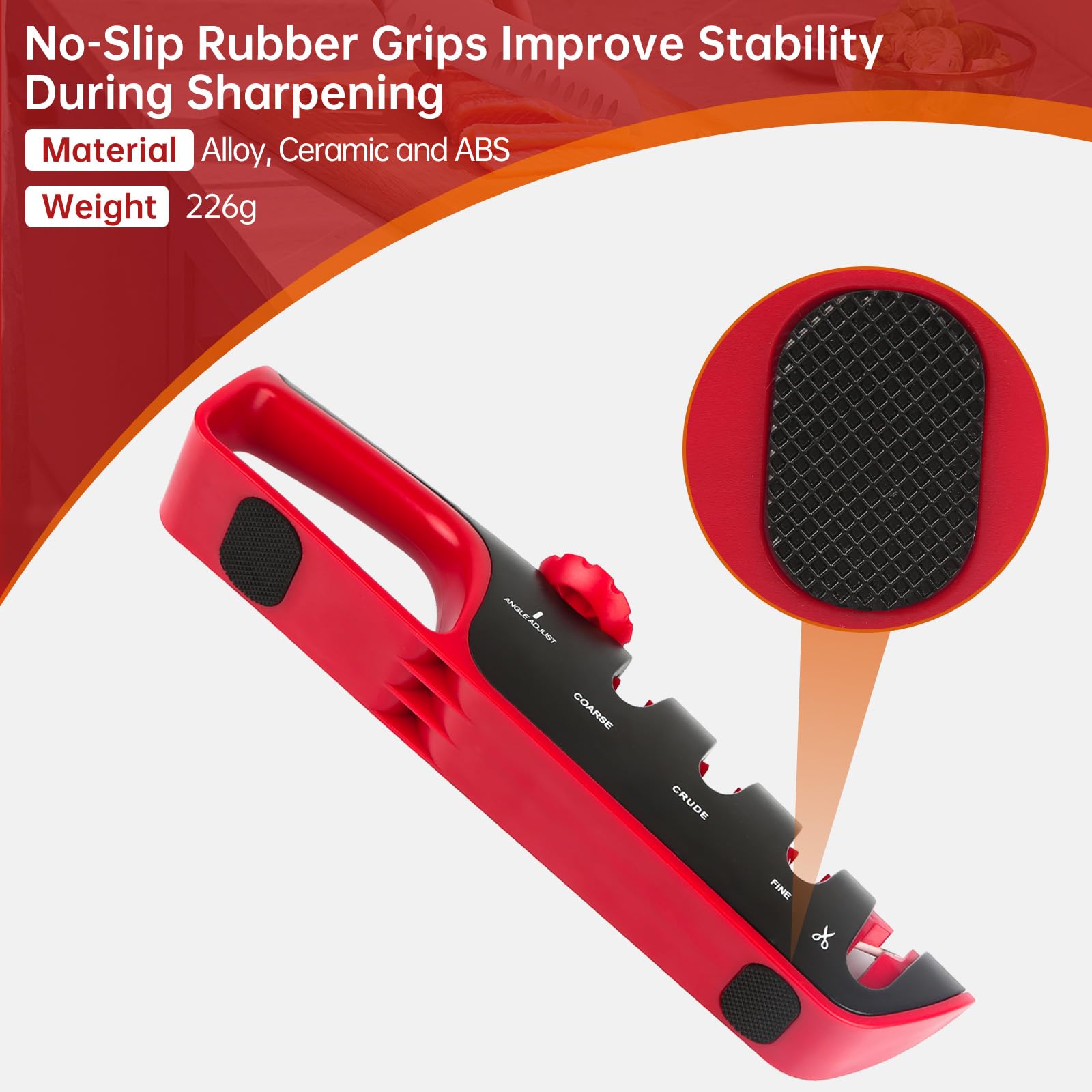 🎁Angle-Adjustable Knife Sharpener