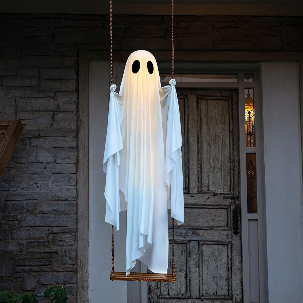 🔥Hanging Swinging Ghost Halloween Decor