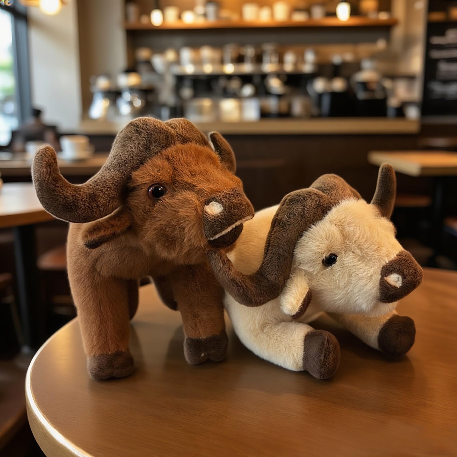 9.8" Cute Bison Stuffed Soft Plushies Toys