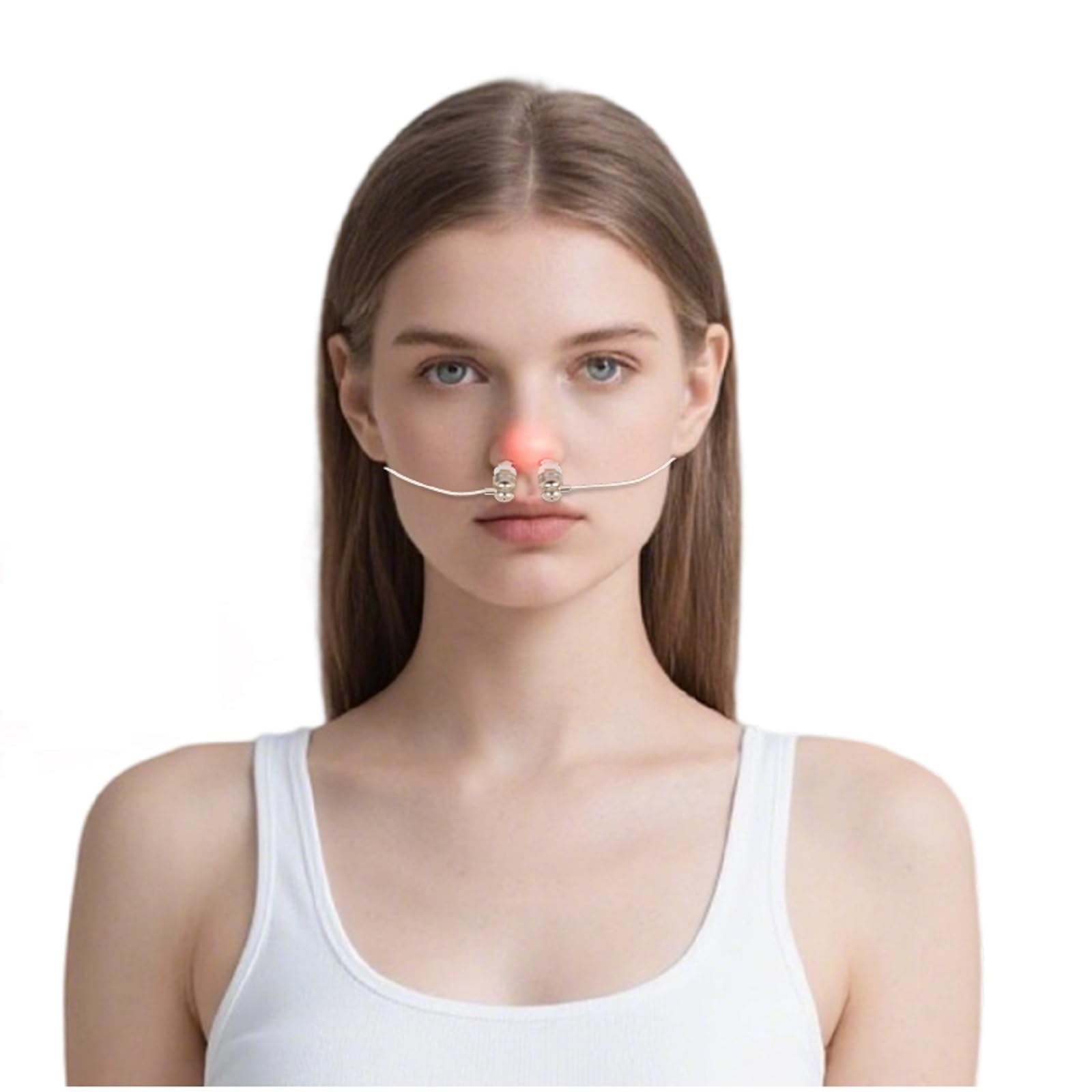 Portable 650nm Red Light Ear Therapy Device For Treating Ear Blockage And Tinnitus