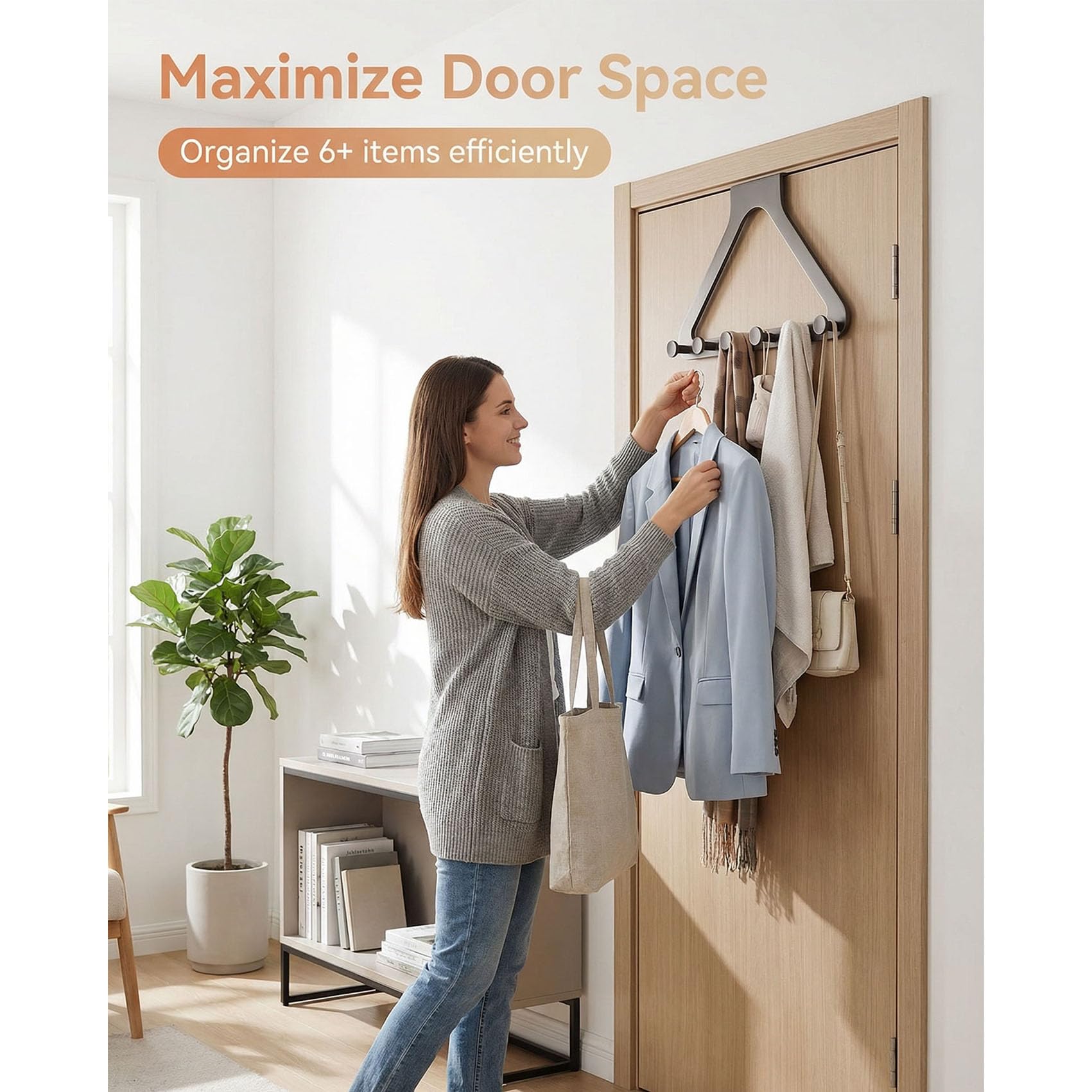 🚪Over-the-Door Hanger Organizer