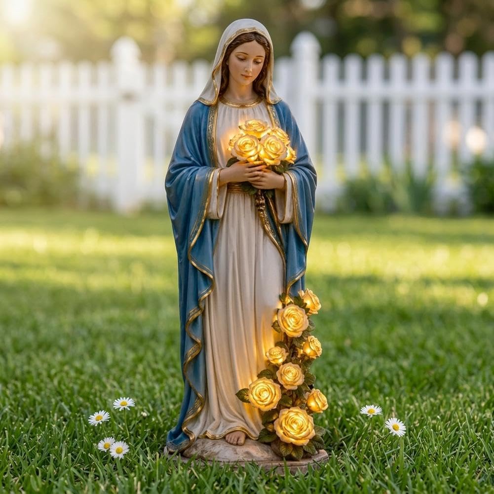 💗Virgin Mary Garden Light