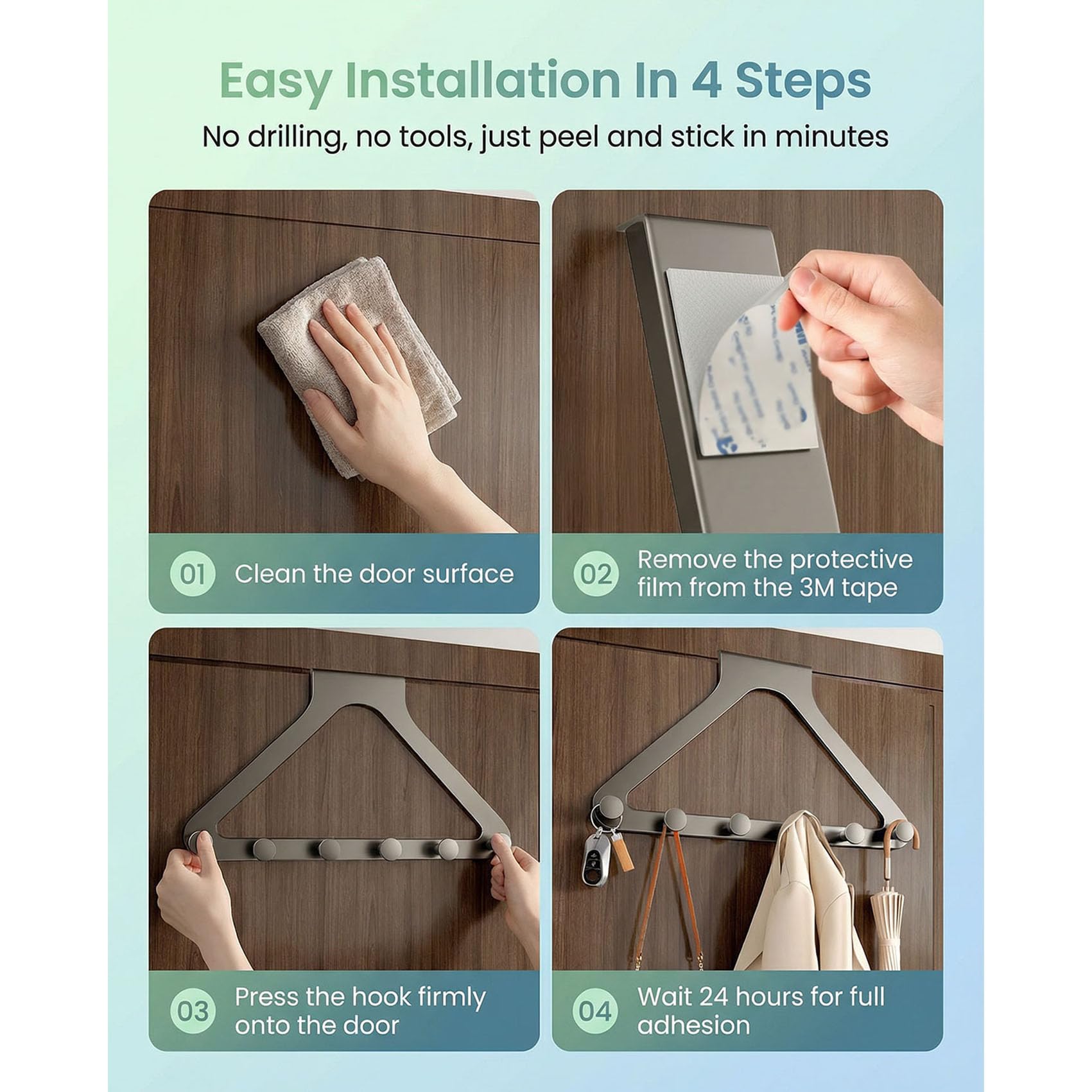 🚪Over-the-Door Hanger Organizer