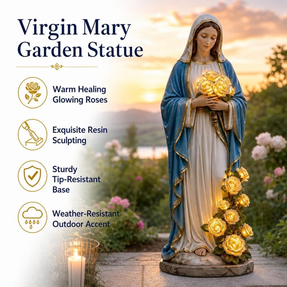💗Virgin Mary Garden Light