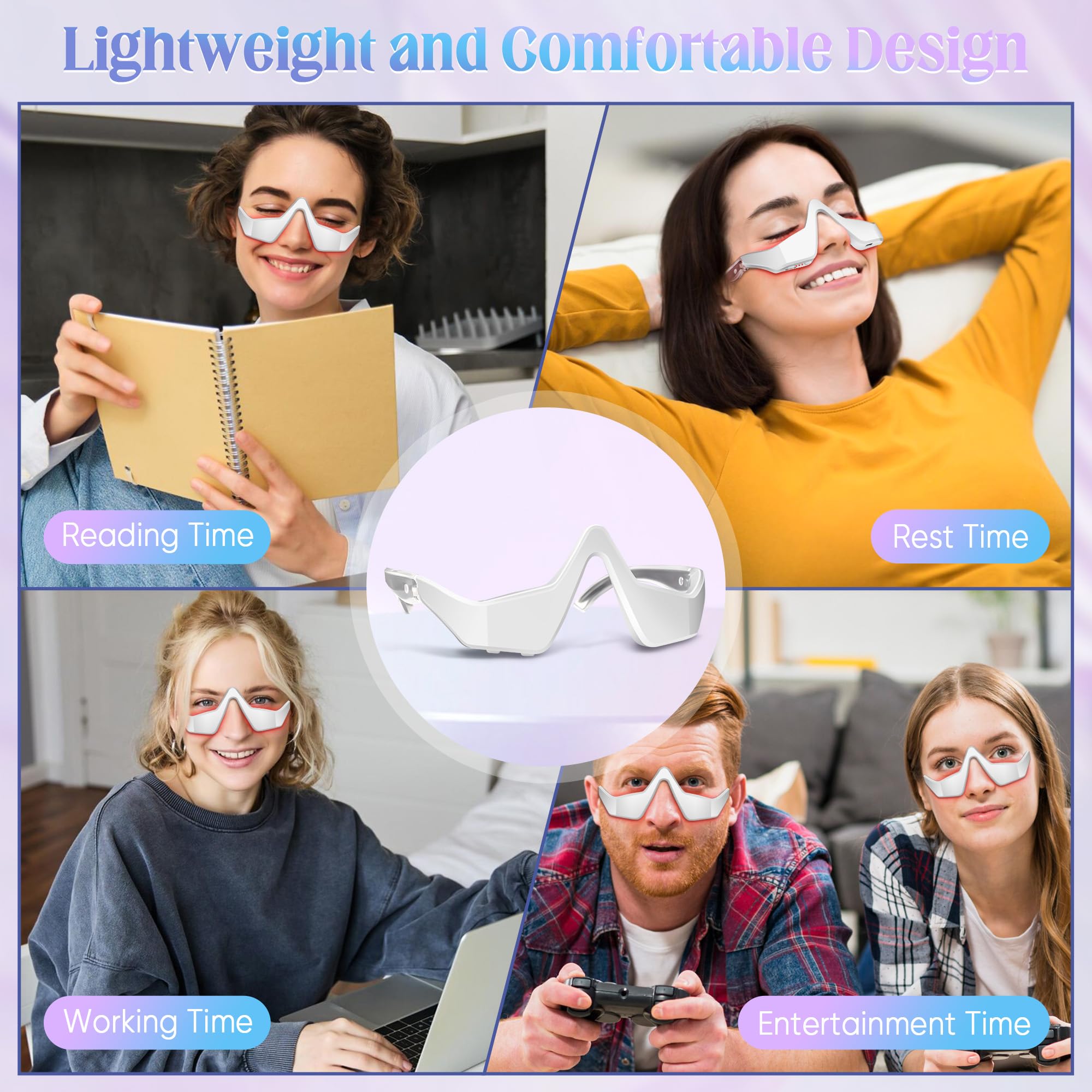 Under-Eye Light Therapy Device
