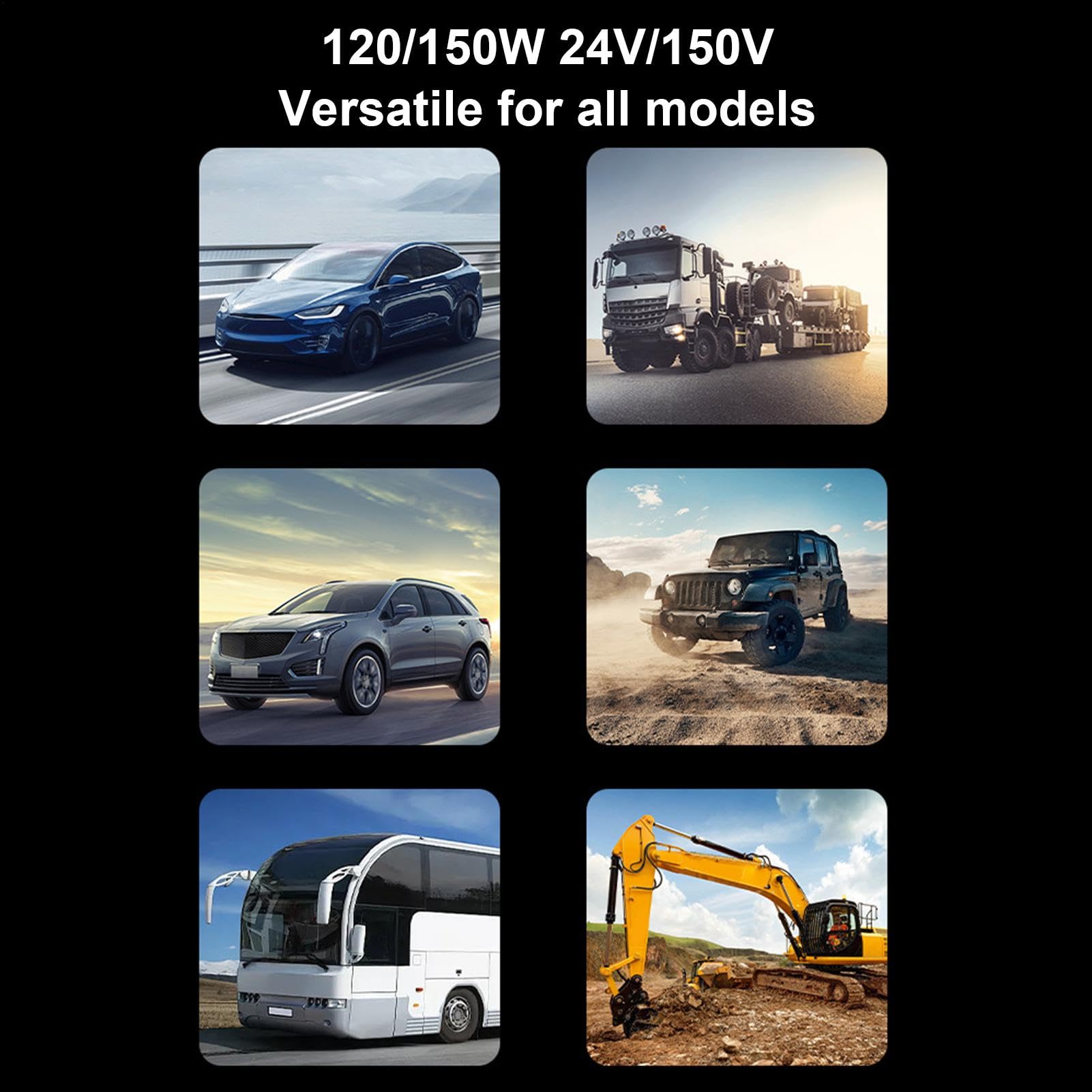 150W Portable Car Heaters for  Car Defogger and Defroster