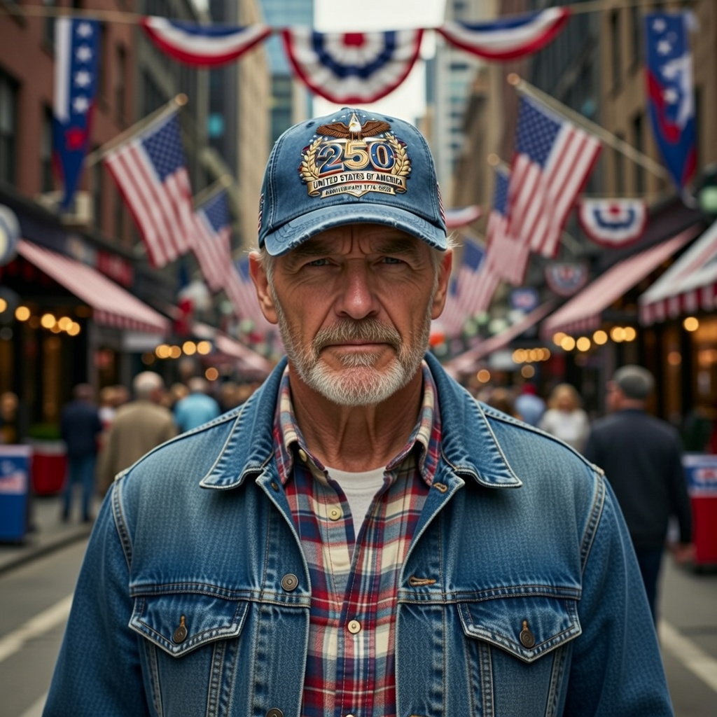 250th Anniversary of the United States Embroidered Cap