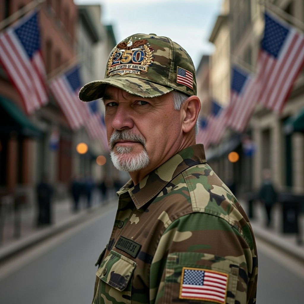 250th Anniversary of the United States Embroidered Cap
