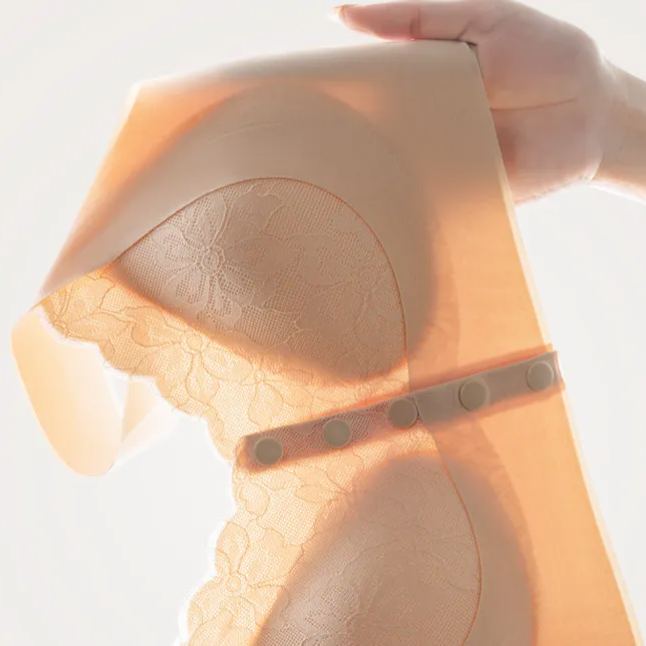 Wireless Push-Up Lace Comfort Bra