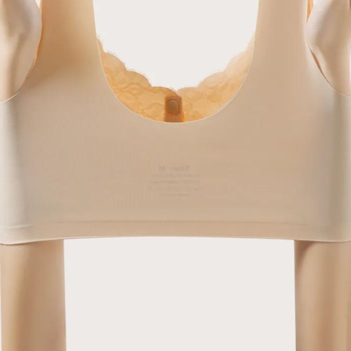 Wireless Push-Up Lace Comfort Bra